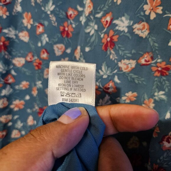 NWT Francesca's Collections Women's Floral Printed Mesh Top Midi Dress in Medium - Picture 7 of 9